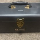 Vintage John Deere Tool Box With Tray Original Clean Tractor Useable