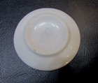 Old 1980 s Pink Rose White Porcelain Vintage Child s Doll Dollhouse Plate Saucer