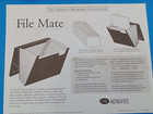 Creative Memories File Mate Accordion Organizer Paper Storage   Folders