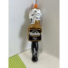 Modelo Negra Beer Tap Handle Sugar Skull Dia De Los Muertos Candle 11  New