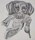 C1980s First Retrieve Print Series K s  Walters Signed Labrador Duck Hunting Le