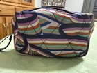 Vera Bradley Essentials Small Cosmetic Bag Retro Ribbon