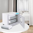 200w 23l Hot Towel Warmer Cabinet Uv Sterilizer Spa Massage Salon Equipment Usa