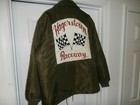 Vintage 1972 Hagerstown Md Raceway Speedway Coat Lynn Paxton Sprint Car Champion