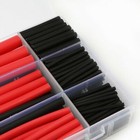 270pcs Black Red Marine Grade Heat Shrink Tubing Kit - 3 1 W  Adhesive Glue Usa