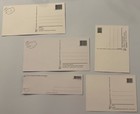 Iceland Vintage Lot Of 5 Postcards Geyser Map Sunset   Horses Bookmark