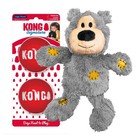 Large Dog Toy Bundle - Kong Wild Knots Bear   Signature Balls  2 Pack  Durable  