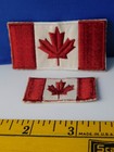 Canada Flag Patch Lot Souvenir Travel Red Maple Leaf Knapsack Hat Vest Pride