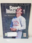 Joe Montana Autographed Signed News Stand Sports Illustrated Hologram Sticker