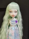 Ooak Custom Repaint Monster High Doll Repaint  Art Doll  Doll With Wig And Dress