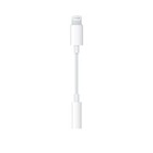 Authentic Apple Lightning To Headphone 3 5mm Jack Adapter - White Mmx62am a