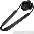 Camera Neck Shoulder Strap For Man Woman Photographers wide 58 Inch  Black 