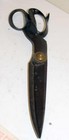 Antique J  Wiss   Sons Heavy 14  Tailor   Industrial Shears Scissors Patent Appl