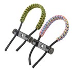 1pc Archery Compound Bow Wrist Sling Braided Cord Rope Adjustable Hunting Strap