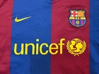 Barcelona 2007 Home Football Shirt Soccer Jersey Nike Size Medium Blank Back