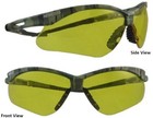 Jackson Nemesis Camo Safety Glasses With Amber Lens