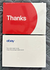 100 Ebay Thank You Cards 3 Colors Red  Blue   Green Official Ebay Cards-sealed