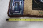 Hand Hooked Rug Shaker Diamonds Keith Kemmer Woolley Fox 13x30 Primitive Gva C4
