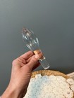 Vintage Cut Glass Decanter Stopper Replacement Ribbed Fluted 6    Ground Glass