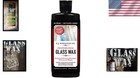 Glass Wax Polish For Windows Mirrors Metal Surfaces 8 Fluid Ounces Paste