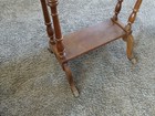Antique Wood End Table - Duncan Phyfe Design  
