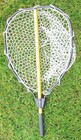 Collapsable Aluminum Landing Net With Rubber Net  hoop 20 x16  total Length 47  
