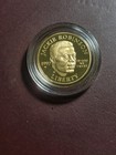 1997-w Gold  5 Proof Coin Jackie Robinson Legacy Set Card Pin Coa Cherrywood Box
