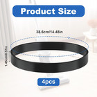 4 Pack Vacuum Replacement Belt For Bissell 7 9 10 P n 3031120 Vacuum Cleaner Bel