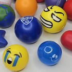 30 Lot Assorted Stress Balls Squeeze Squish Bounce Toys - Used   New - Color Mix