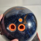 13 15lb Track Bowling Ball Made In Usa Orange Blue Fire      