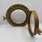 Wilcox Crittenden Wc 7 Bronze Brass Porthole Window Ship Canal Boat Acrylic Pane
