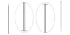 2 Inch 21 Ga Headpins Silver Plated Brass 100 Count Head Pins  No Lead no Nickel