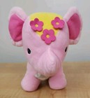 Kids Preferred Disney Baby Pink Elephant Plush 9  Rattle Crinkle Ears