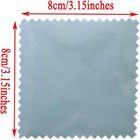 50pcs Jewelry Cleaning Cloth Polishing Cleaning Cloths For Sterling Silver Gold