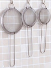 3pcs Stainless Steel Strainer Set - Juice  Soy Milk  Oil  Dumplings  New