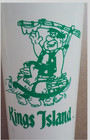 Vintage Undated Kings Island Fred Flintstone On Turtle 7  Red Plastic Cup Mint