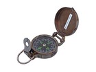  Co-0583-an Antique Brass Military Compass 4  - Vintage Compass - Hand Held 