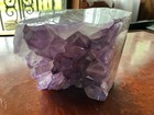 Large Natural Amethyst Crystal Cluster Specimen Quartz Geode Display 6x5