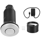 Garbage Disposal Air Switch Kit Dual Outlet 3 5  Button For Granite Countertop