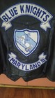 Vtg Blue Knights Motorcycle Club  Maryland Chapter Iii   Park V Leather Size 56