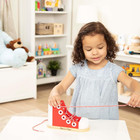 Melissa   Doug Deluxe Wood Lacing Sneaker - Learn To Tie A Shoe Educational Toy