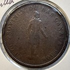 1837 Lower Canada 1 Penny 2 Sous Token Vf xf Condition Coin Only 240 000 Minted