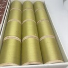 Vintage Nos Bestso Twist Thread Wooden Spools Box Of 12  410 Lime      3