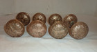 Antique Brass Ornate Door Knobs 4 Pairs
