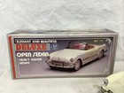 Fully Tin Friction Powered Deluxe Car Sedan Chevrolet Corvette Coupe In White