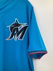 Jackson Rose  84 Miami Marlins Game Used Jersey Spring Training Size  44
