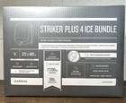 Garmin Fish Finder Striker Plus 4 Ice Bundle Dual Beam Transducer New Never Used