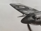 1941 British Official Photo Spitfire Mark Xii Fighter Airplane In Flight Rrp 275