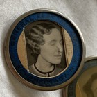 2- Ww2 Ladies Worker Photo Id Badge General Electric Schenectady N y  1939-1945