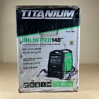 New Titanium Unlimited 140 Multiprocess Inverter Power Source Ti-ul140